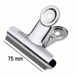 گیره کاغذ فلزی سایز 75 میلی متر بسته 6 عددی کد 6101 &ndash; برایتو| فروش اینترنتی لوازم التحریر، لوازم تحریر، ملزومات اداری