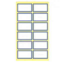 برچسب دور آبی سایز 18 × 29 میلی متر تک برگ &ndash; برایتو| فروش اینترنتی لوازم التحریر، لوازم تحریر، ملزومات اداری