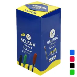 خودکار سلنا نوک 1.0 میلی متر مدل Selena Excellent بسته 50 عددی &ndash; برایتو| فروش اینترنتی لوازم التحریر، لوازم تحریر، ملزومات اداری