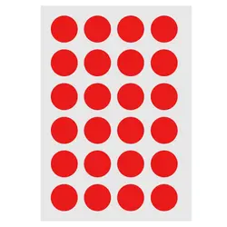 برچسب دایره ایی قرمز &ndash; برایتو| فروش اینترنتی لوازم التحریر، لوازم تحریر، ملزومات اداری