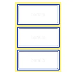 برچسب دور آبی سایز 35 × 72 میلی متر بسته 100 برگی &ndash; برایتو| فروش اینترنتی لوازم التحریر، لوازم تحریر، ملزومات اداری