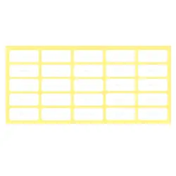 برچسب دور سفید سایز 11 × 23 میلی متر بسته 100 برگی &ndash; برایتو| فروش اینترنتی لوازم التحریر، لوازم تحریر، ملزومات اداری