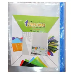کاور کاغذ A4 دیپلمات DIPLOMAT بسته 100 عددی &ndash; برایتو| فروش اینترنتی لوازم التحریر، لوازم تحریر، ملزومات اداری