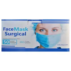ماسک سه لایه سرجیکال بسته 50 عددی &ndash; برایتو| فروش اینترنتی لوازم التحریر، لوازم تحریر، ملزومات اداری