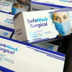 ماسک سه لایه سرجیکال بسته 50 عددی &ndash; برایتو| فروش اینترنتی لوازم التحریر، لوازم تحریر، ملزومات اداری