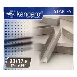 سوزن منگنه سایز 23/17 کانگارو بسته 1000 عددی استیل &ndash; برایتو| فروش اینترنتی لوازم التحریر، لوازم تحریر، ملزومات اداری