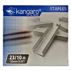 سوزن منگنه سایز 23/10 کانگارو بسته 1000 عددی استیل &ndash; برایتو| فروش اینترنتی لوازم التحریر، لوازم تحریر، ملزومات اداری