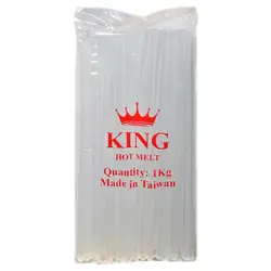 چسب حرارتی ضخیم کینگ تایوان بسته 1 کیلویی &ndash; برایتو| فروش اینترنتی لوازم التحریر، لوازم تحریر، ملزومات اداری