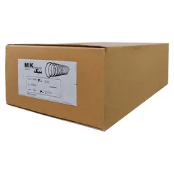 فنر صحافی فلزی مارپیچ شماره 30 نیک روکش دار 60 عددی – قیمت و خرید | برایتو