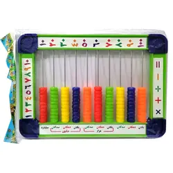 چرتکه 10 میل تخت پلاستیکی &ndash; برایتو| فروش اینترنتی لوازم التحریر، لوازم تحریر، ملزومات اداری