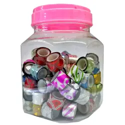 چسب نواری فانتزی مدل اکلیلی بسته 90 عددی رنگ جور &ndash; برایتو| فروش اینترنتی لوازم التحریر، لوازم تحریر، ملزومات اداری