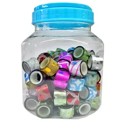 چسب نواری فانتزی مدل اکلیلی بسته 90 عددی رنگ جور &ndash; برایتو| فروش اینترنتی لوازم التحریر، لوازم تحریر، ملزومات اداری