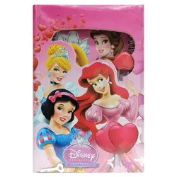 دفتر خاطرات قفل دار دخترانه طرح پرنسس های دیزنی &ndash; برایتو| فروش اینترنتی لوازم التحریر، لوازم تحریر، ملزومات اداری