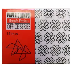 گیره پروانه ای کاغذ سایز بزرگ بسته 12 عددی &ndash; برایتو| فروش اینترنتی لوازم التحریر، لوازم تحریر، ملزومات اداری