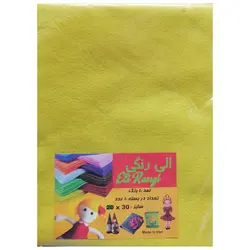 نمد ساده رنگی سایز A4 ضخیم بسته 10 عددی رنگ جور &ndash; برایتو| فروش اینترنتی لوازم التحریر، لوازم تحریر، ملزومات اداری