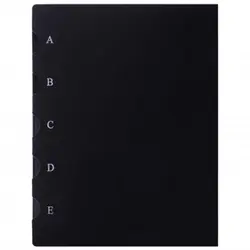 دفتر کلاسوری مدیران 200 برگ پاپکو سایز A4 همراه با دیوایدر کد A4-625 &ndash; برایتو| فروش اینترنتی لوازم التحریر، لوازم تحریر، ملزومات اداری