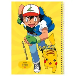 دفتر نقاشی سیمی پسرانه فانتزی 40 برگ نهال جلد مقوایی کد 3453 &ndash; برایتو| فروش اینترنتی لوازم التحریر، لوازم تحریر، ملزومات اداری