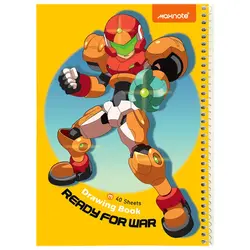 دفتر نقاشی سیمی پسرانه فانتزی 40 برگ نهال جلد مقوایی کد 3453 &ndash; برایتو| فروش اینترنتی لوازم التحریر، لوازم تحریر، ملزومات اداری