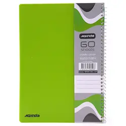 دفتر 60 برگ سیمی جلد طلقی نهال مکث سایز وزیری کد 9690 &ndash; برایتو| فروش اینترنتی لوازم التحریر، لوازم تحریر، ملزومات اداری