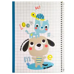 دفتر شطرنجی 60 برگ سیمی 1 سانت نهال سایز وزیری کد 3656 &ndash; برایتو| فروش اینترنتی لوازم التحریر، لوازم تحریر، ملزومات اداری