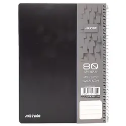 دفتر 80 برگ سیمی جلد طلقی نهال Max سایز وزیری کد 9890 &ndash; برایتو| فروش اینترنتی لوازم التحریر، لوازم تحریر، ملزومات اداری