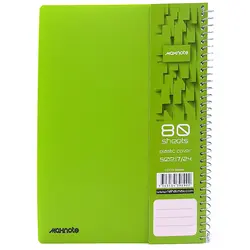 دفتر 80 برگ سیمی جلد طلقی نهال Max سایز وزیری کد 9890 &ndash; برایتو| فروش اینترنتی لوازم التحریر، لوازم تحریر، ملزومات اداری