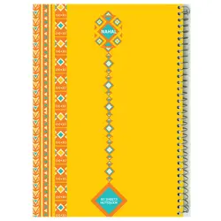 دفتر Nahal سیمی 80 برگ جلد مقوایی سایز وزیری کد 3810 &ndash; برایتو| فروش اینترنتی لوازم التحریر، لوازم تحریر، ملزومات اداری