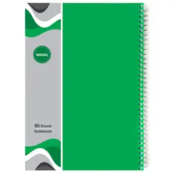 دفتر Nahal سیمی 80 برگ جلد مقوایی سایز وزیری کد 3810 &ndash; برایتو| فروش اینترنتی لوازم التحریر، لوازم تحریر، ملزومات اداری