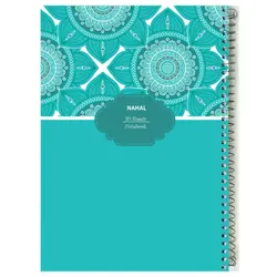 دفتر Nahal سیمی 80 برگ جلد مقوایی سایز وزیری کد 3810 &ndash; برایتو| فروش اینترنتی لوازم التحریر، لوازم تحریر، ملزومات اداری