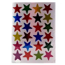برچسب ستاره رنگی سایز بزرگ تشویقی &ndash; برایتو| فروش اینترنتی لوازم التحریر، لوازم تحریر، ملزومات اداری