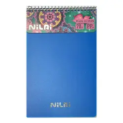 دفتر یادداشت خبرنگاری سیم از بالا 70 برگ سایز 13 × 20 &ndash; برایتو| فروش اینترنتی لوازم التحریر، لوازم تحریر، ملزومات اداری