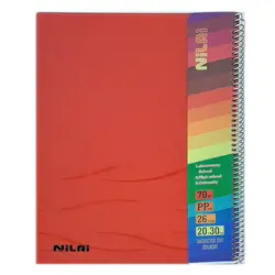 دفتر 200 برگ سیمی جلد طلقی PP سایز رحلی &ndash; برایتو| فروش اینترنتی لوازم التحریر، لوازم تحریر، ملزومات اداری