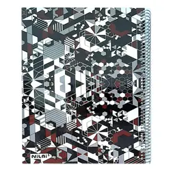 دفتر 100 برگ سیمی جلد سخت طرح دار سایز رحلی &ndash; برایتو| فروش اینترنتی لوازم التحریر، لوازم تحریر، ملزومات اداری