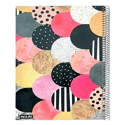 دفتر 100 برگ سیمی جلد سخت طرح دار سایز رحلی &ndash; برایتو| فروش اینترنتی لوازم التحریر، لوازم تحریر، ملزومات اداری