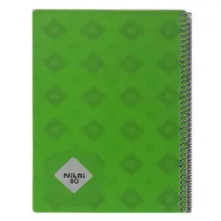 دفتر 80 برگ سیمی جلد طلقی سایز وزیری نیلای &ndash; برایتو| فروش اینترنتی لوازم التحریر، لوازم تحریر، ملزومات اداری