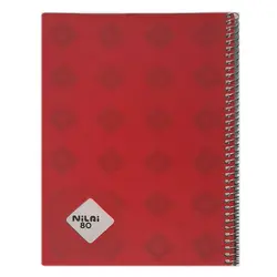 دفتر 80 برگ سیمی جلد طلقی سایز وزیری نیلای &ndash; برایتو| فروش اینترنتی لوازم التحریر، لوازم تحریر، ملزومات اداری