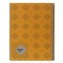 دفتر 80 برگ سیمی جلد طلقی سایز وزیری نیلای &ndash; برایتو| فروش اینترنتی لوازم التحریر، لوازم تحریر، ملزومات اداری