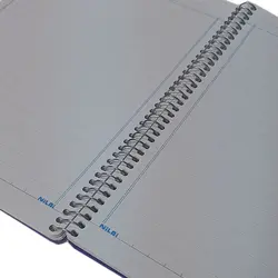 دفتر 80 برگ سیمی جلد طلقی سایز وزیری نیلای &ndash; برایتو| فروش اینترنتی لوازم التحریر، لوازم تحریر، ملزومات اداری