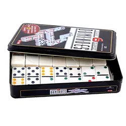 دومینو جعبه فلزی مدل Double 6 Color Dot – برایتو| فروش اینترنتی لوازم التحریر، لوازم تحریر، ملزومات اداری
