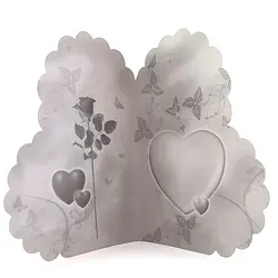 کارت پستال طرح قلب کد k 1039 گل رز زمینه کرم &ndash; برایتو| فروش اینترنتی لوازم التحریر، لوازم تحریر، ملزومات اداری