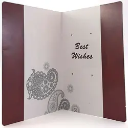 کارت پستال طرح گل بته جقه Sharin کد 12-14 همراه با پاکت &ndash; برایتو| فروش اینترنتی لوازم التحریر، لوازم تحریر، ملزومات اداری