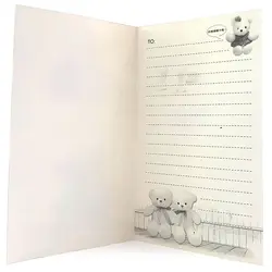 کارت پستال برجسته اکلیلی فانتزی طرح خرس همراه با پاکت کد T13-08 &ndash; برایتو| فروش اینترنتی لوازم التحریر، لوازم تحریر، ملزومات اداری