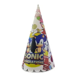 کلاه بوقی تولد مقوایی فانتزی طرح Sonic &ndash; برایتو| فروش اینترنتی لوازم التحریر، لوازم تحریر، ملزومات اداری
