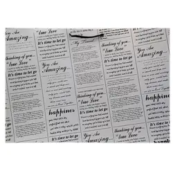 بگ کادویی طرح روزنامه ای سایز بزرگ گلاسه براق &ndash; برایتو| فروش اینترنتی لوازم التحریر، لوازم تحریر، ملزومات اداری