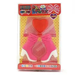 پاک کن فانتزی طرح کفش و دمپایی پک 2 عددی &ndash; برایتو| فروش اینترنتی لوازم التحریر، لوازم تحریر، ملزومات اداری