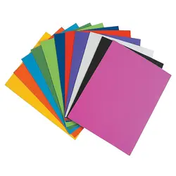 فوم ساده A4 بدون چسب بسته 10 عددی با رنگ بندی متنوع &ndash; برایتو| فروش اینترنتی لوازم التحریر، لوازم تحریر، ملزومات اداری