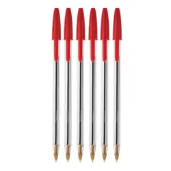 خودکار بیک مدل cristal medium نوک 1 میلی متر بسته 6 عددی &ndash; برایتو| فروش اینترنتی لوازم التحریر، لوازم تحریر، ملزومات اداری