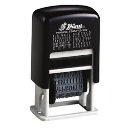 دستگاه مهر شاینی 12 مطلب کوچک مدل S-304 &ndash; برایتو| فروش اینترنتی لوازم التحریر، لوازم تحریر، ملزومات اداری