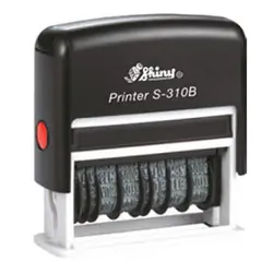 دستگاه مهر شاینی مدل S-310-B تاریخ نمراتور ژلاتین – برایتو| فروش اینترنتی لوازم التحریر، لوازم تحریر، ملزومات اداری