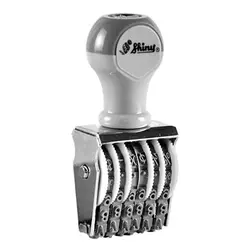 دستگاه مهر شاینی نمراتور 6 رقم مدل N-56 سایز 3 میل &ndash; برایتو| فروش اینترنتی لوازم التحریر، لوازم تحریر، ملزومات اداری